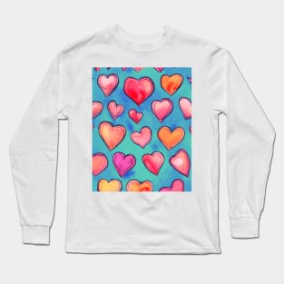 Hearts and Love Long Sleeve T-Shirt